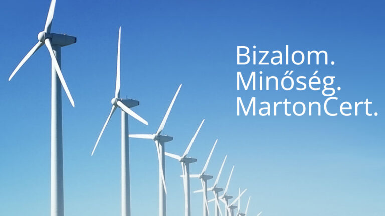 Bizalom. Minőség. MartonCert.